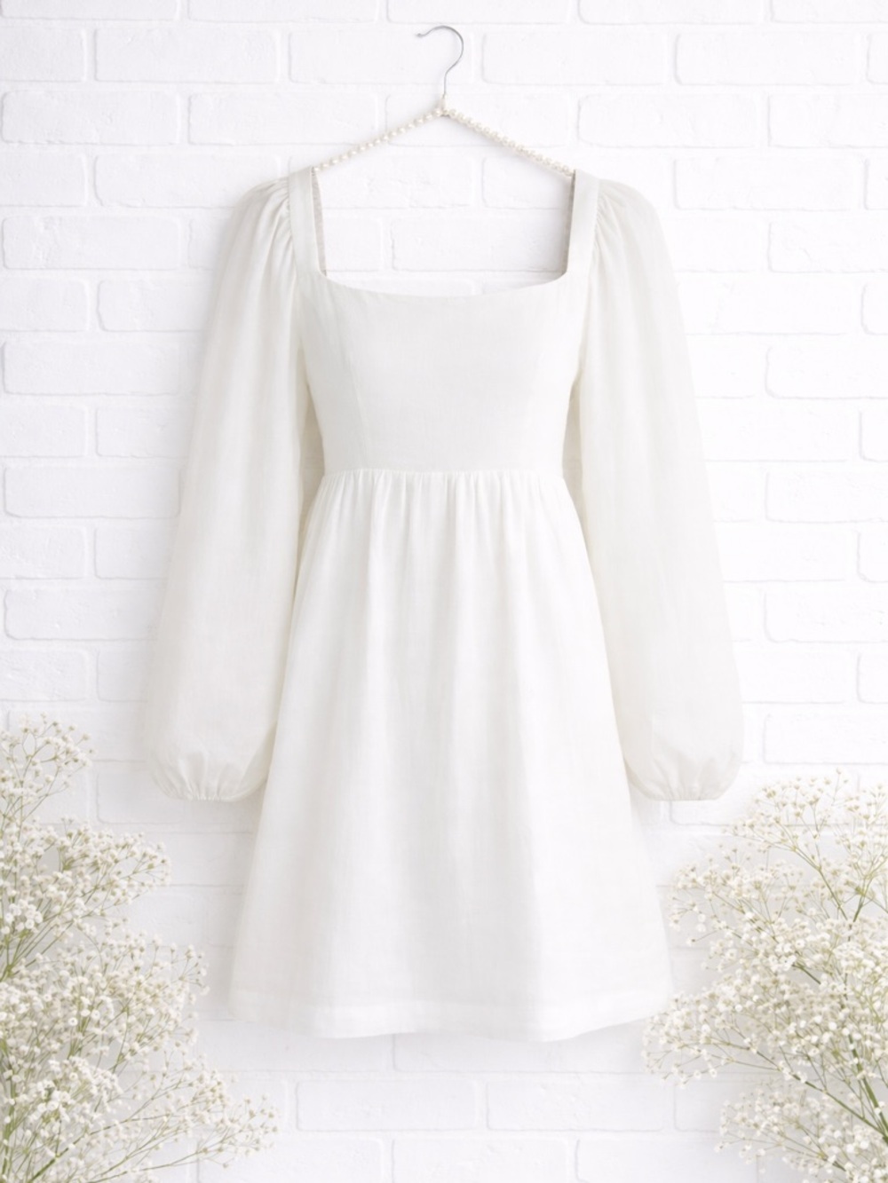 J. Crew NWT Squareneck Soft Gauze Dress in Resort White Size XXL